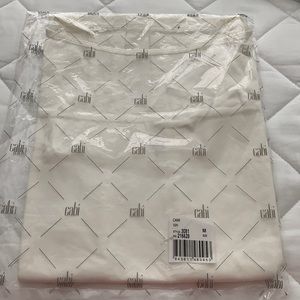 CABi, White Cami, NWT, M